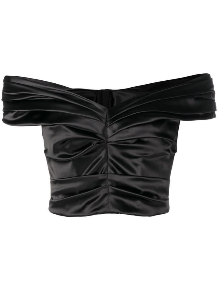 Dolce & Gabbana Off-the-shoulder Blouse - Black