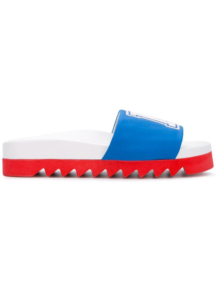 Joshua Sanders Cheerleaders Ny Pool Slides - Multicolour