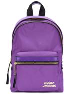 Marc Jacobs Branded Backpack - Pink & Purple