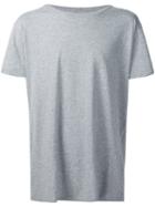 Saint Laurent Classic T-shirt, Men's, Size: Xl, Grey, Cotton