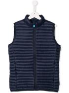 Save The Duck Kids Padded Panelled Gillet Jacket - Blue