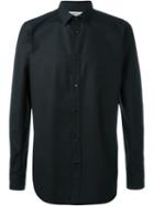 Saint Laurent Classic Shirt, Men's, Size: 44, Black, Cotton