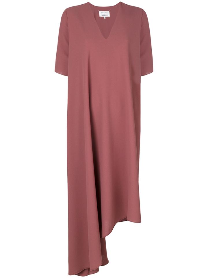 Maison Margiela Flared Shift Dress - Pink & Purple