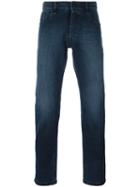 Fendi Slim Fit Jeans, Men's, Size: 33, Blue, Cotton/spandex/elastane