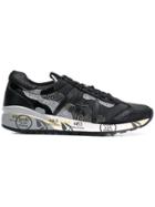 White Premiata Roane Sneakers - Black