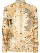 Hermès Vintage Sahara-print Shirt - Multicolour