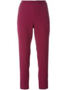 Stella Mccartney 'tamara' Trousers, Women's, Size: 46, Pink/purple, Viscose/acetate/spandex/elastane