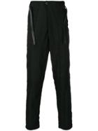 Transit Straight-fit Tailored Trousers - Black