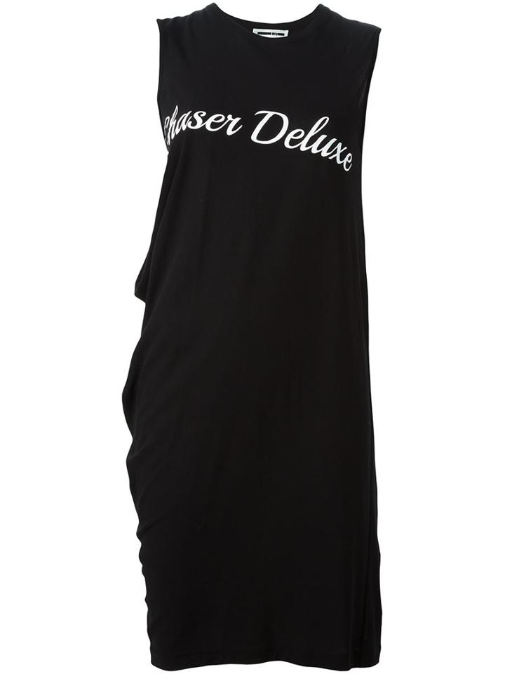 Mcq Alexander Mcqueen Side Drape Dress