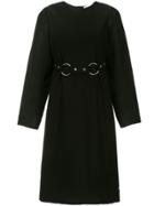Ports 1961 Cut-out Flared Dress - Black