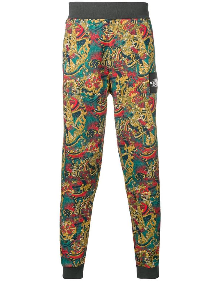 The North Face Fine Print Track Trousers - Yellow