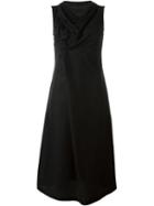 Comme Des Garçons Vintage Flower Detail Dress, Size: Small, Black