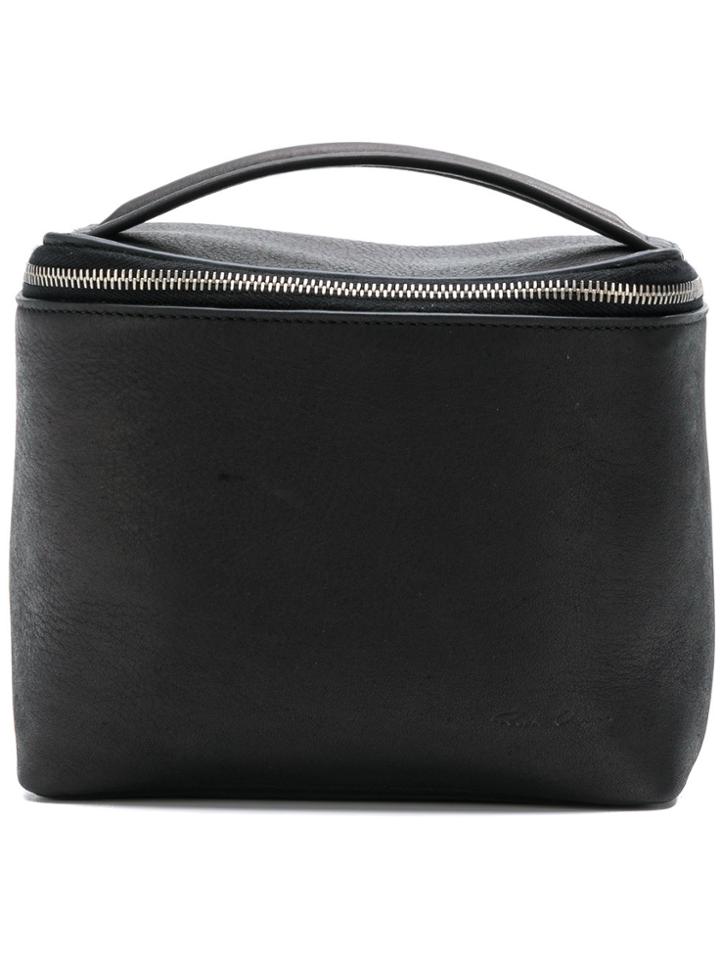 Rick Owens Square Wash Bag - Black