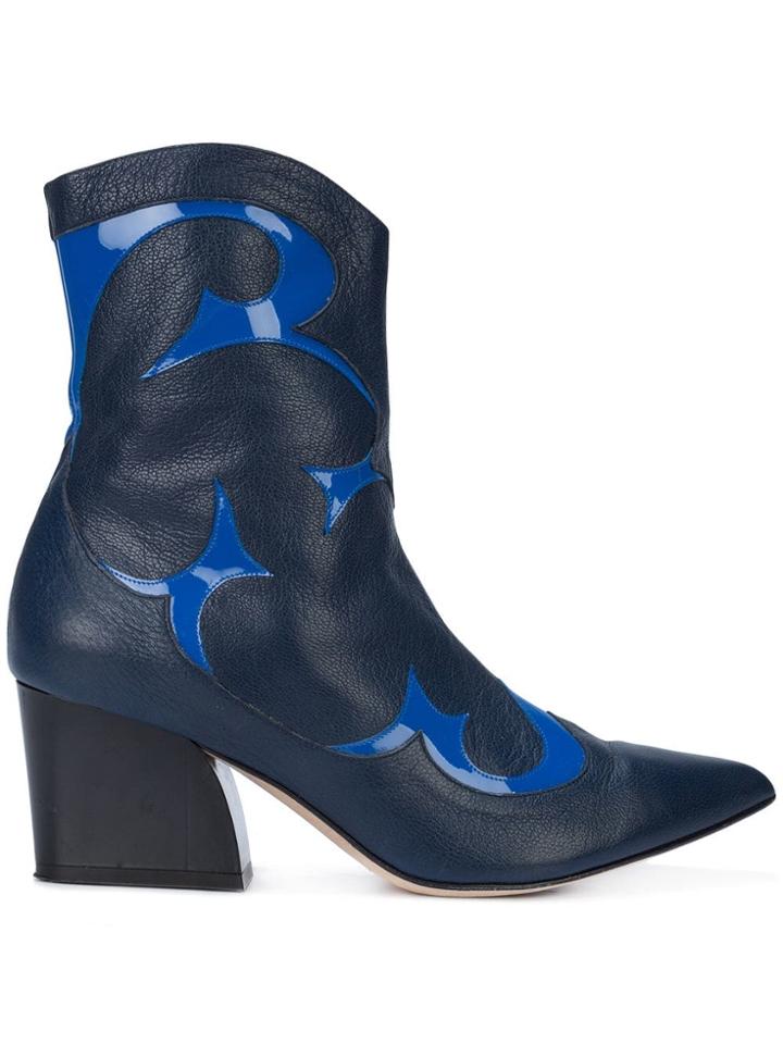 Tibi Felix Boots - Blue