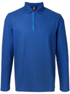 Kent & Curwen Long-sleeve Polo Shirt - Blue