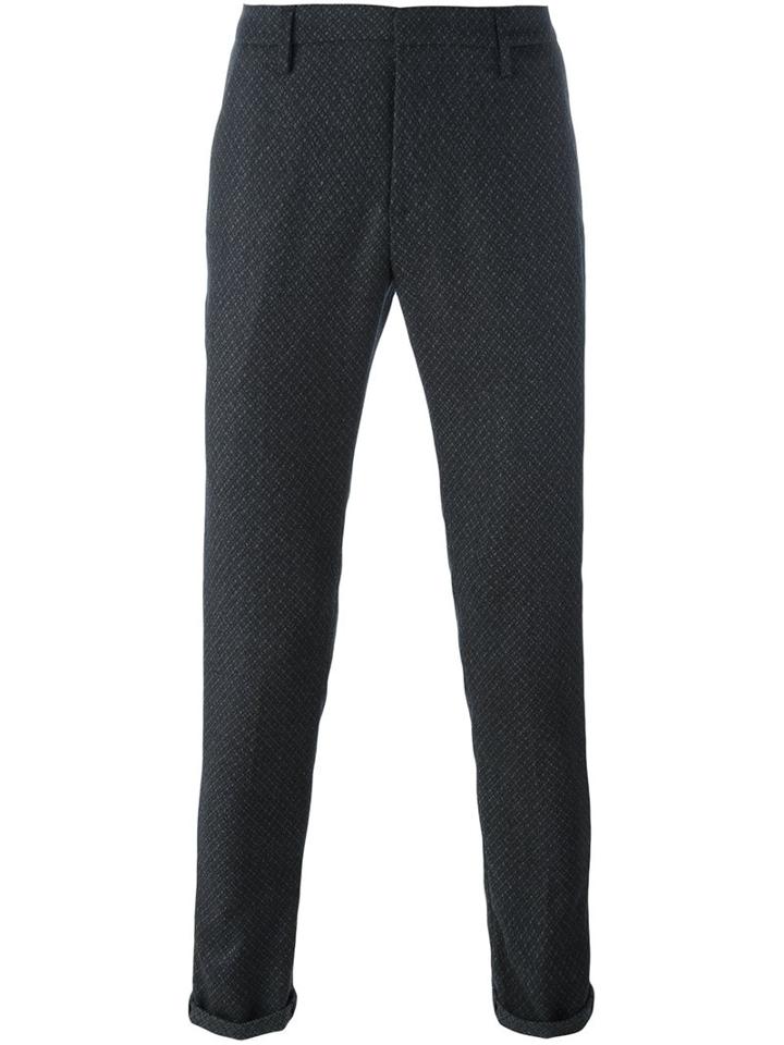 Dondup 'gaubert' Trousers, Men's, Size: 35, Grey, Spandex/elastane/virgin Wool
