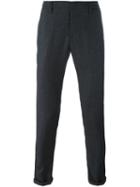 Dondup 'gaubert' Trousers, Men's, Size: 35, Grey, Spandex/elastane/virgin Wool