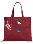 Marc Jacobs Vintage Collage Wingman Tote, Women's, Red, Polyester