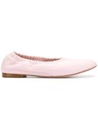 Stuart Weitzman Gina Ballerinas - Pink & Purple