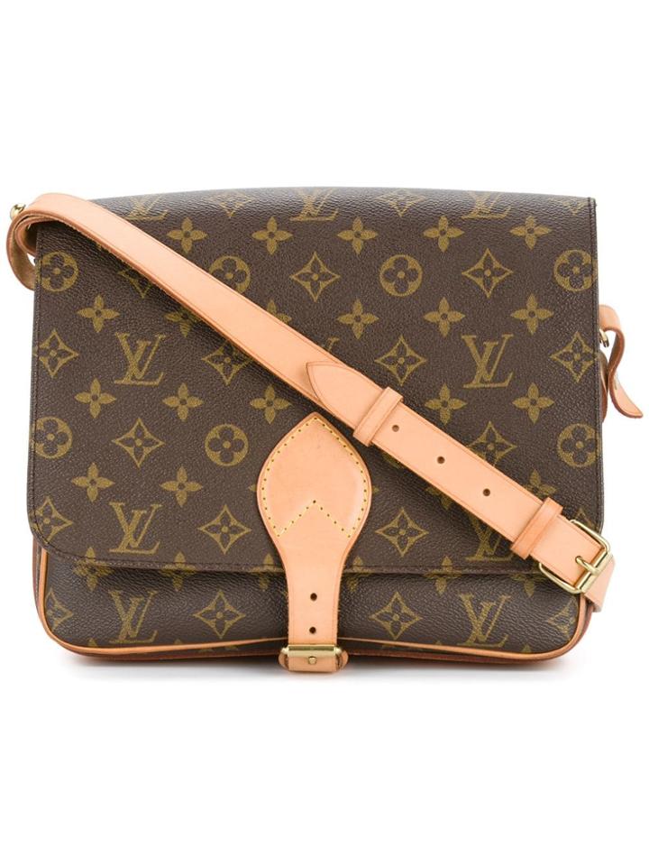 Louis Vuitton Vintage Cartouchiere Shoulder Bag - Brown