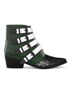 Toga Pulla Aj006 Boots - Dark Green
