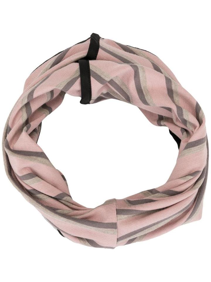 Kiko Kostadinov Slim Stripe Neck Scarf - Pink