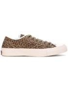 Visvim Leopard Print Sneakers - Brown