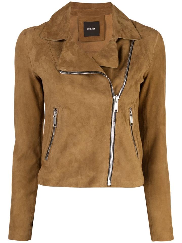 Lth Jkt Flo Moto Jacket - Brown