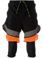 Adidas Adidas X Kolor 'fim Yarn' Shorts, Men's, Size: Large, Black, Polyamide/polyester/spandex/elastane