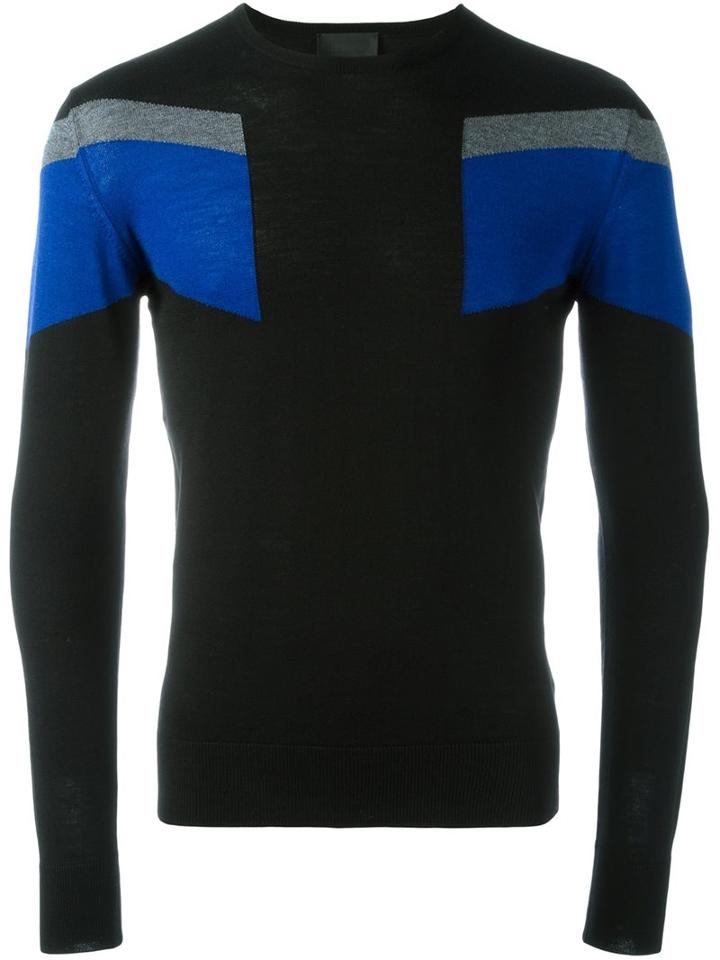 Les Hommes Stripe Detail Jumper