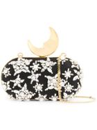 Benedetta Bruzziches Smiling Moon Clutch Bag - Black