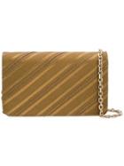 Casadei Velvetop Clutch Bag - Metallic