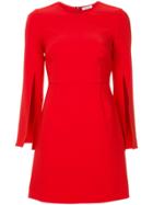 P.a.r.o.s.h. Fitted Short Dress - Red