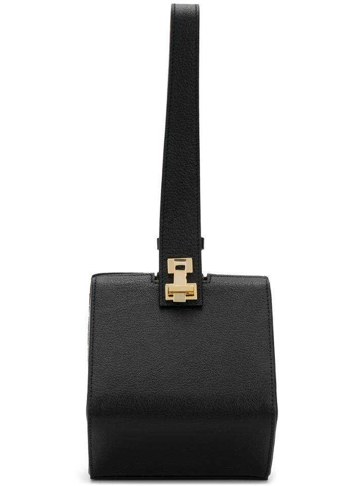 The Volon Box Tote - Black