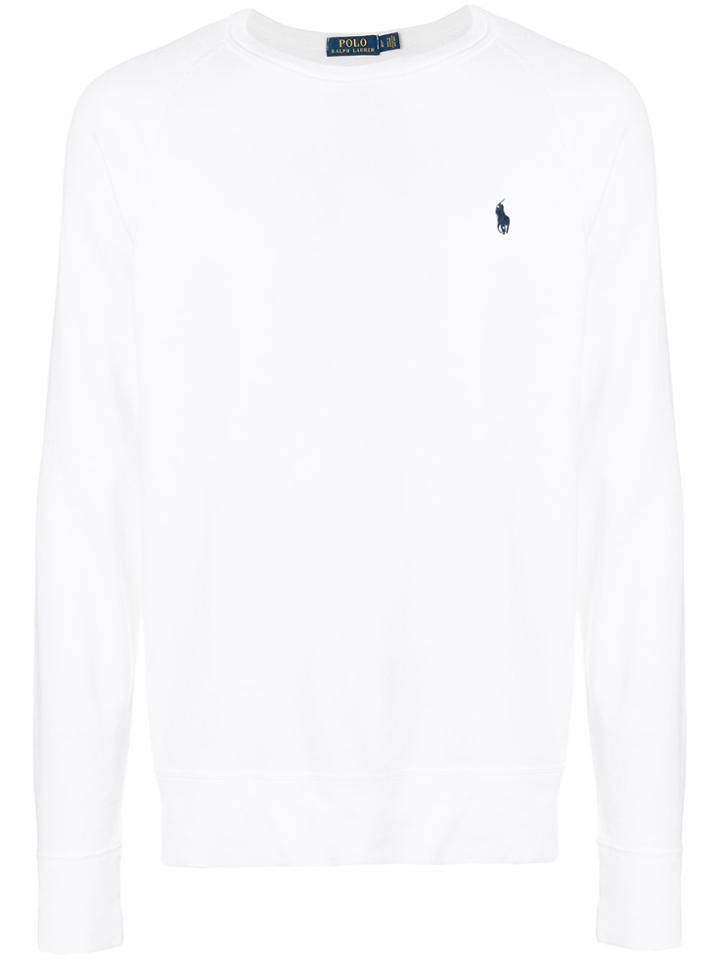 Polo Ralph Lauren Terry Lightweight Sweatshirt - White