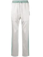 Sean Suen Side Stripe Sparkle Track Pants - Grey