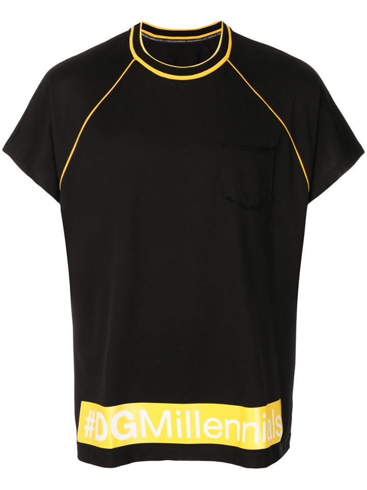 Dolce & Gabbana Millennial T-shirt - Black