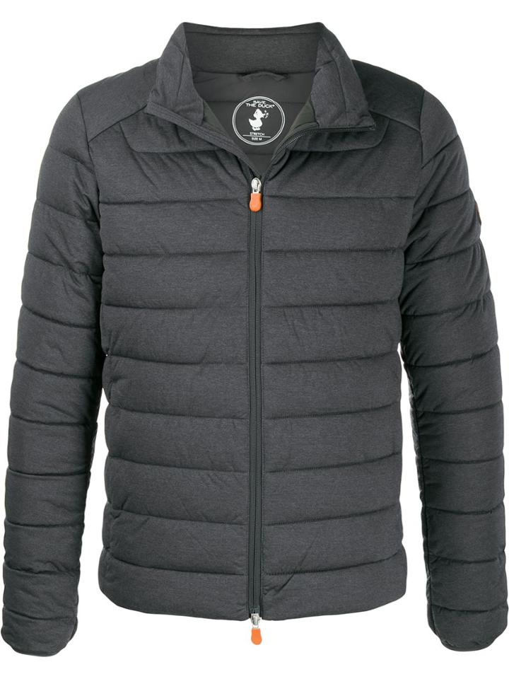 Save The Duck High-neck Padded Jacket - Grey