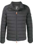 Save The Duck High-neck Padded Jacket - Grey