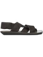 Lost & Found Ria Dunn Strappy Flat Sandals - Black