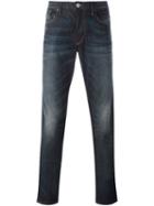 Armani Jeans Slim-fit Jeans, Men's, Size: 32, Blue, Cotton/spandex/elastane
