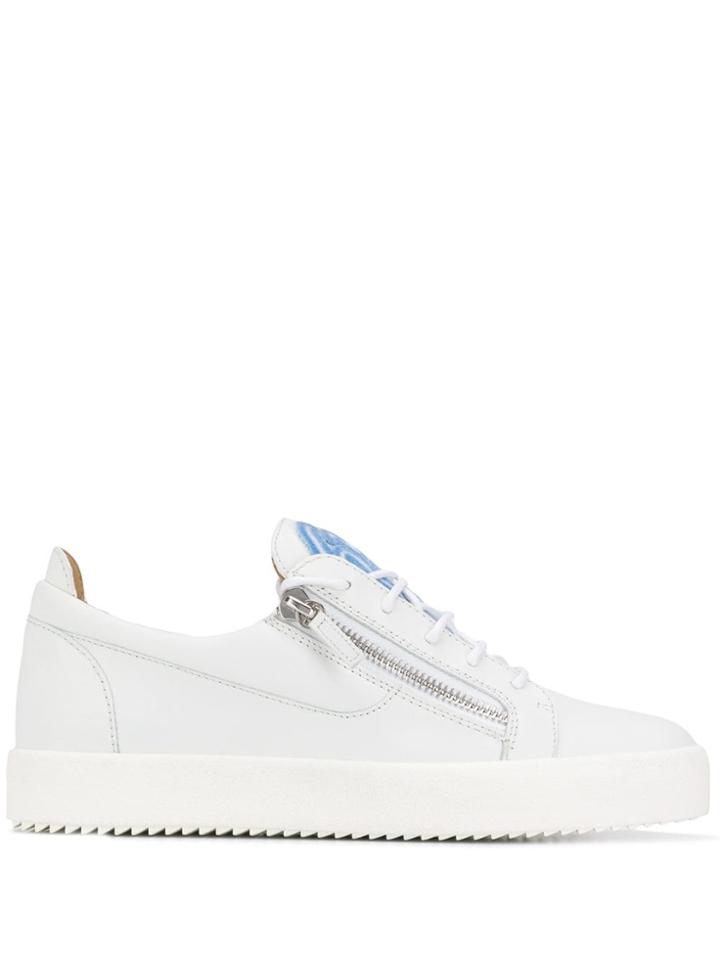 Giuseppe Zanotti Logo Sneakers - White