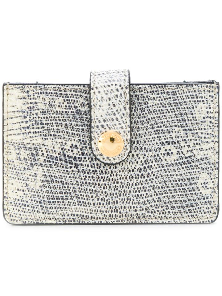 Miu Miu Textured Cardholder - Grey
