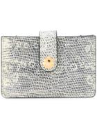 Miu Miu Textured Cardholder - Grey