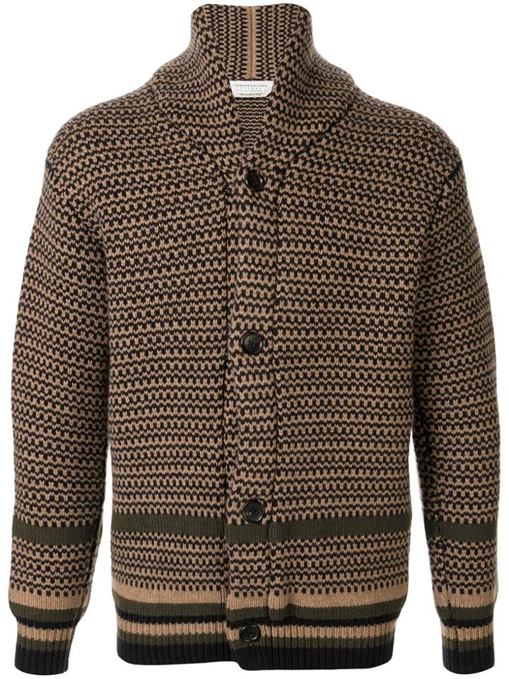 Tomorrowland Caban Cardigan - Brown
