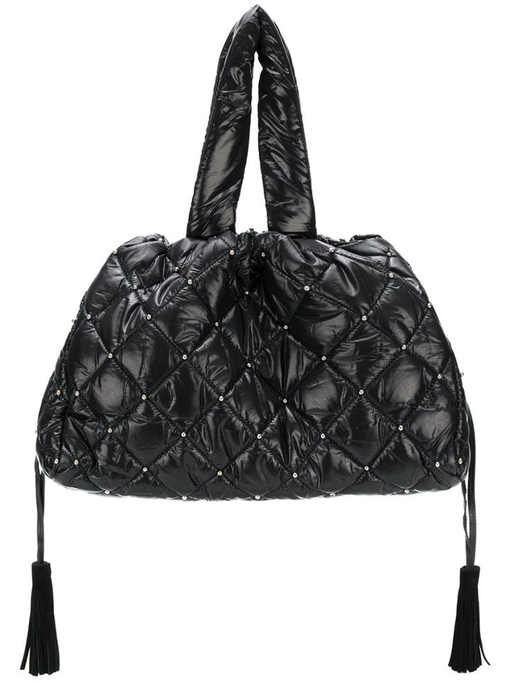 Sonia Rykiel Quilted Tote Bag - Black