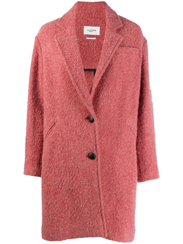 Isabel Marant Étoile Dante Single Breasted Coat - Pink