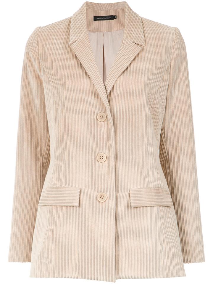 Andrea Marques Corduroy Blazer - Unavailable