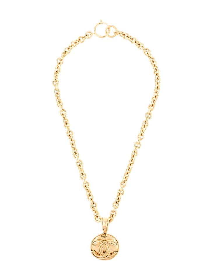 Chanel Pre-owned 1994 Spring Necklace - Gold