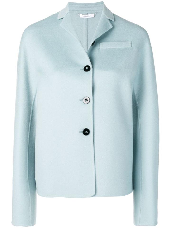 Jil Sander Buttoned Jacket - Blue